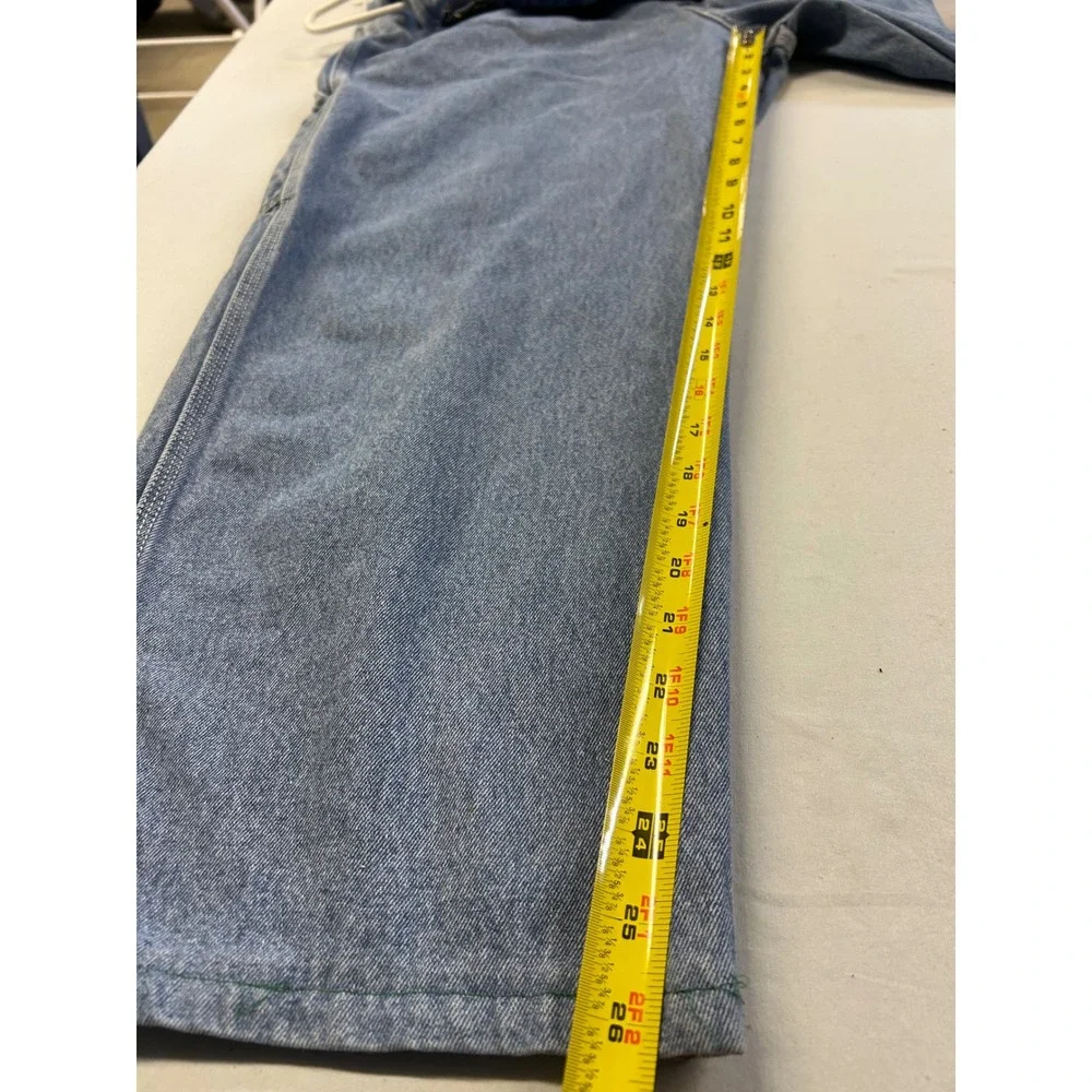 Vintage OshKosh Bgosh Vestbak Denim Overalls Mens 38x30 (27?)  Bibs Carpenter